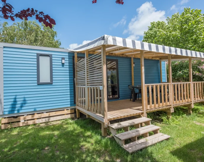 Location de mobil-home sur l'île d'Oléron au camping Antioche.